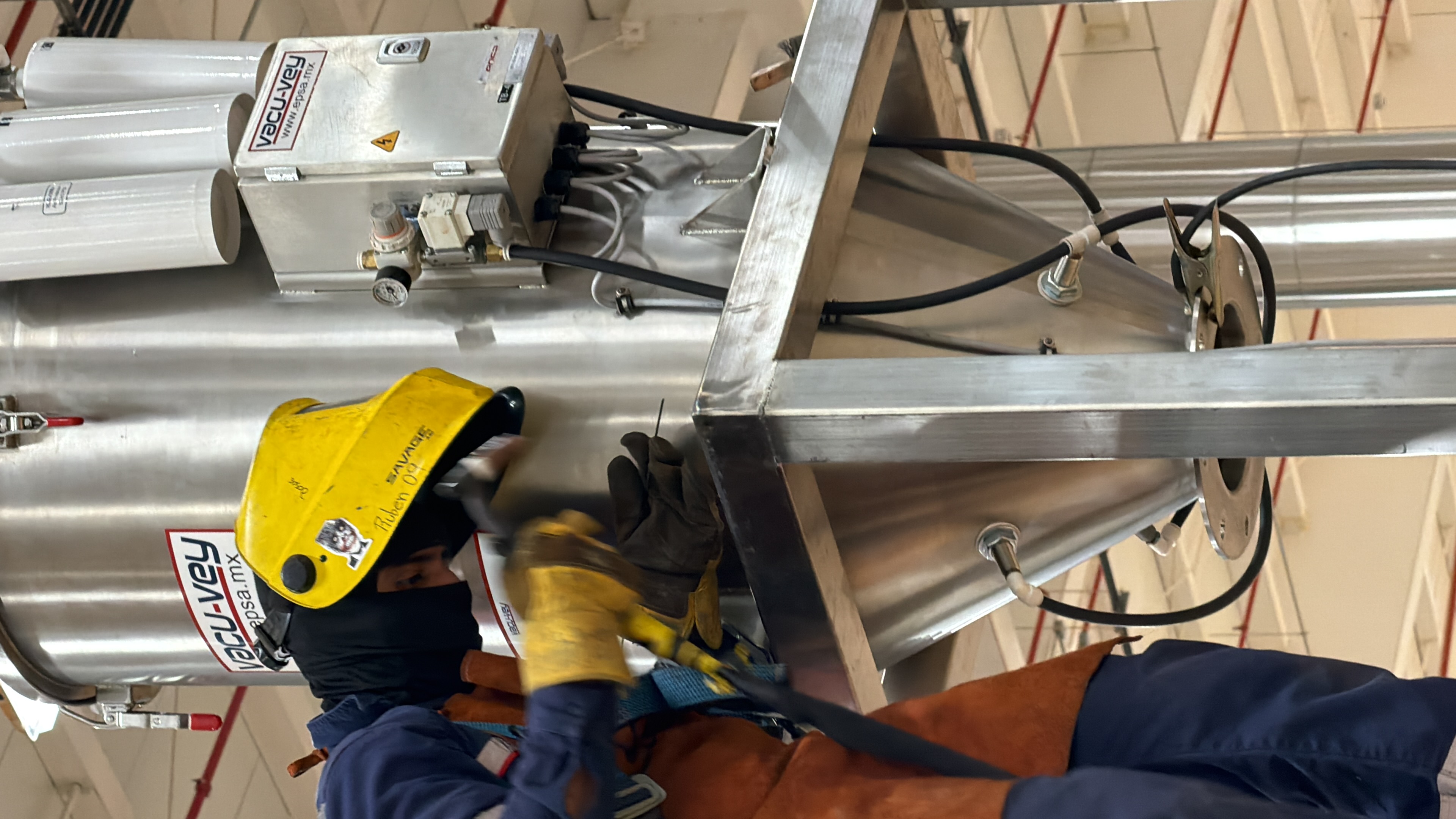 Trabajo industrial realizado por HPM México